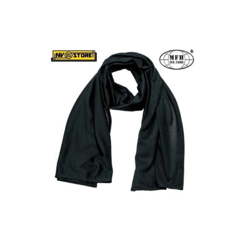 KEFIAH SCARF MESH MFH ORIGINALE SCIARPA SCIALLE RETE SNIPER MILITARE 160x70 BK