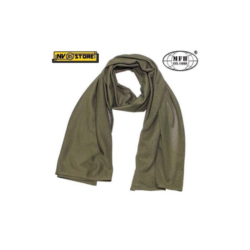 KEFIAH SCARF MESH MFH ORIGINALE SCIARPA SCIALLE RETE SNIPER MILITARE 160x70 OD