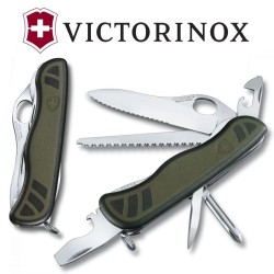 VICTORINOX SOLDIER GREEN COLTELLO SVIZZERO MULTIFUNZIONE SWISS KNIFE MULTITOOL