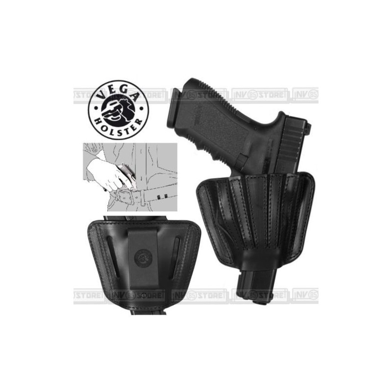 Fondina Interna VEGA HOLSTER IF1 Uso Interno GLOCK 17-19 SIG SAUER 2022 in PELLE