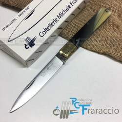 COLTELLO SFILATO SICILIANO ARTIGIANALE FRARACCIO MADE IN ITALY CACCIA F.C. 21 cm