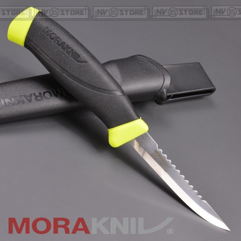 KNIFE COLTELLO MORA MORAKNIV FISHING SCALER 98 CACCIA PESCA PESCATORE SURVIVOR